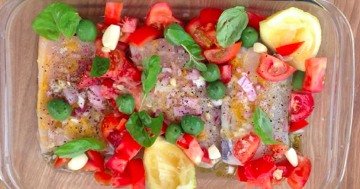 Ground Kush in Round Container with Hemp Leaves