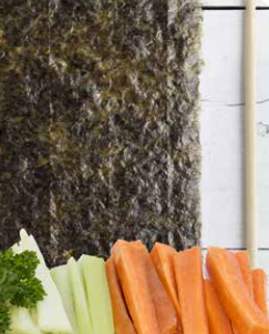 Ground Kush in Round Container with Hemp Leaves