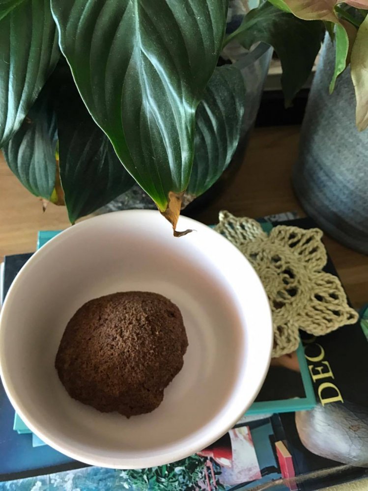 Ground Kush in Round Container with Hemp Leaves