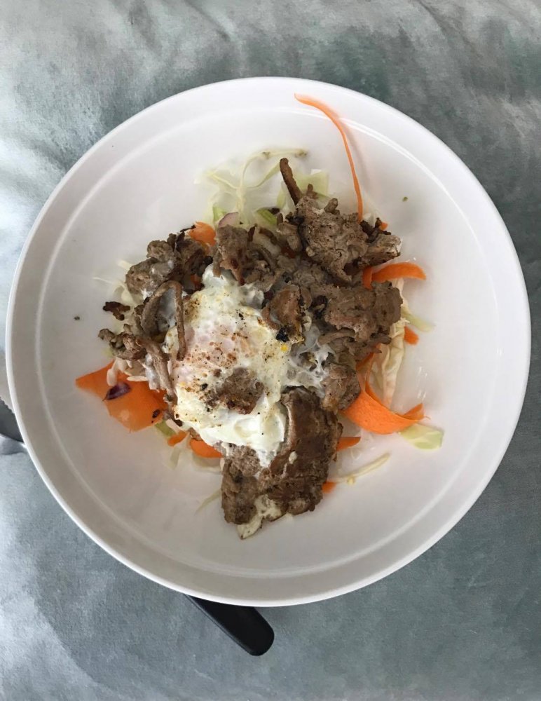 Ground Kush in Round Container with Hemp Leaves