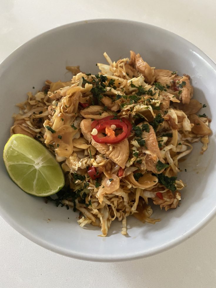 Chicken and Cabbage Stir-fry - Naturopath Newcastle NSW