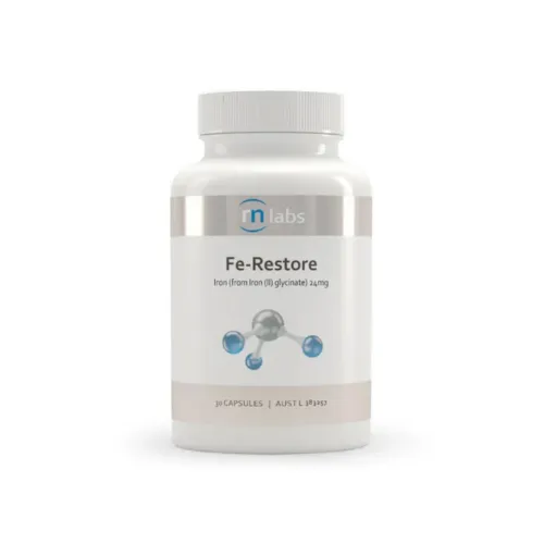 Fe-Restore 30caps RN labs – Mullen Health