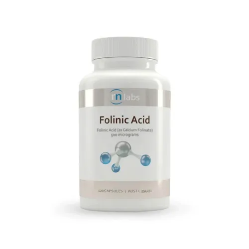 Folinic Acid 120caps RN labs – Mullen Health